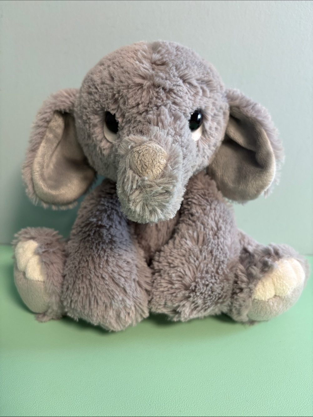 Aurora Lil Benny Phant Grey Elephant Plush Stuffed Animal, Kids Plush Toy